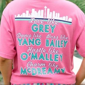 Jadelynn Brooke Grey’s Anatomy Pink Shirt